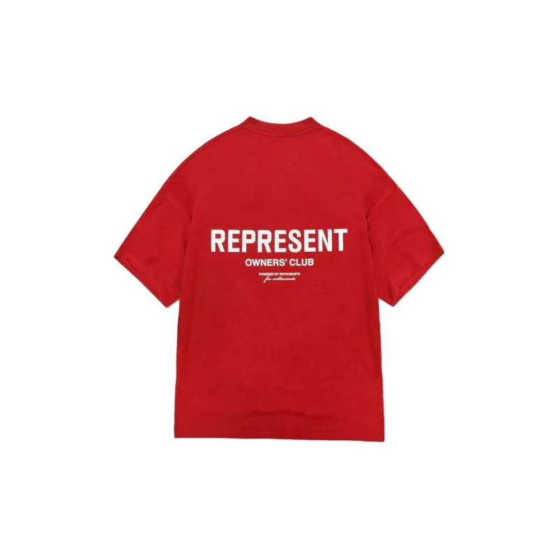 REPRESENT T-Shirts Men Red-1