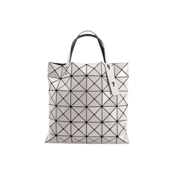 ISSEY MIYAKE PVC Tote Bag Shopping Bag Shoulder Bag Handbag Regular Women's Beige