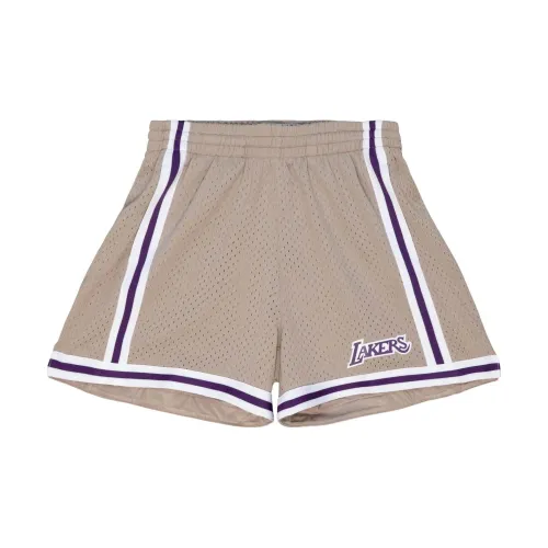 Mitchell Ness Casual Shorts Women's Khaki