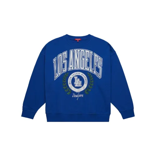 Mitchell Ness Sweatshirts Women's Blue