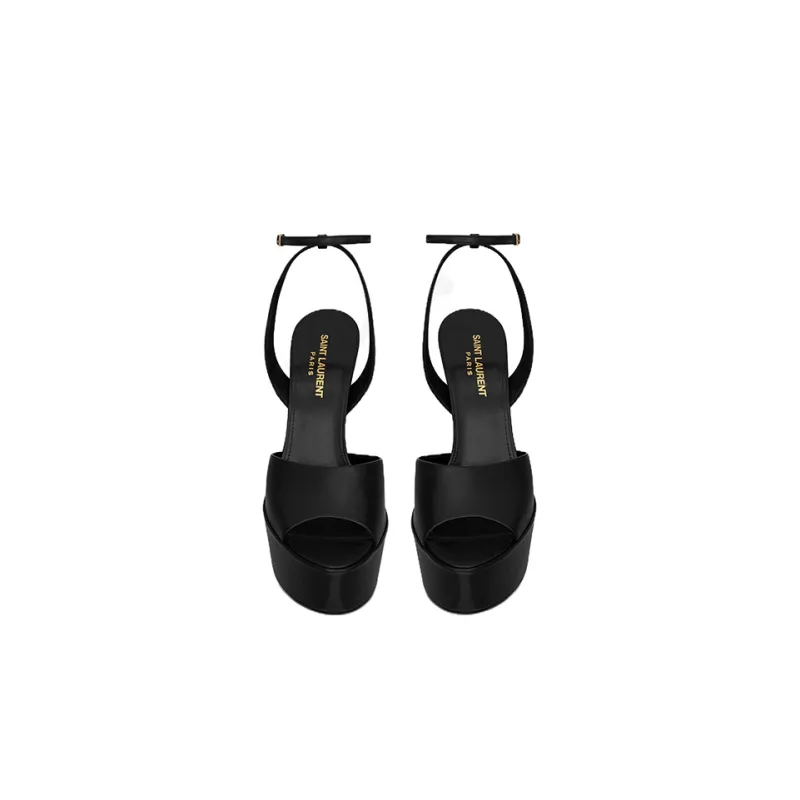 SAINT LAURENT Jodie 95mm Platform Sandals-4
