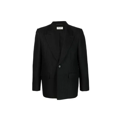 SAINT LAURENT Business Suits Men Black