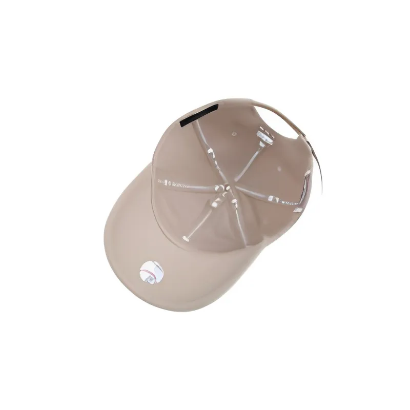 MLB Cotton Baseball Caps Unisex Beige-3