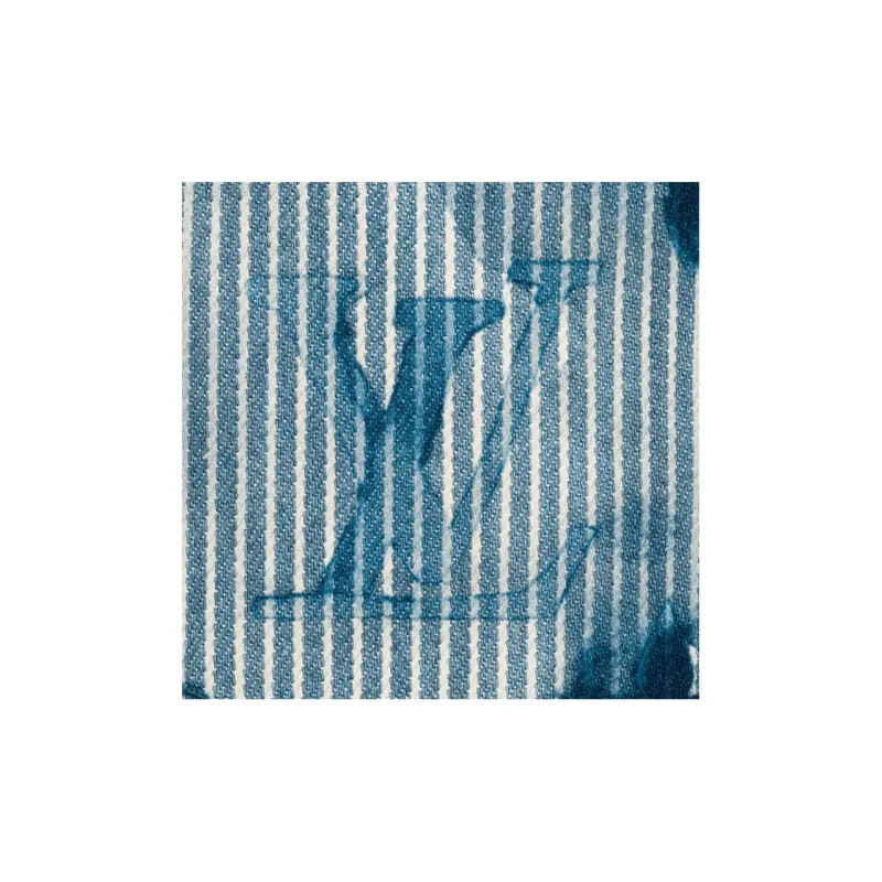 LOUIS VUITTON Sac Marin Mini Hickory Stripes Denim-4