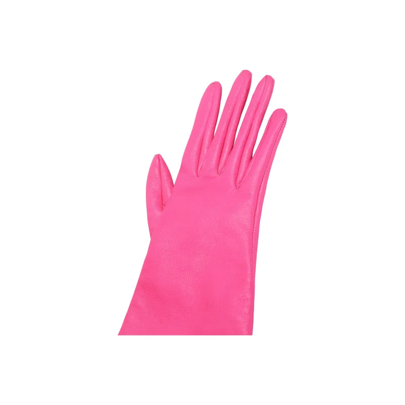 Balenciaga Glove Smooth Cow Leather Tote Bag Shopping Bag Handbag Large Size Women's Pink-4