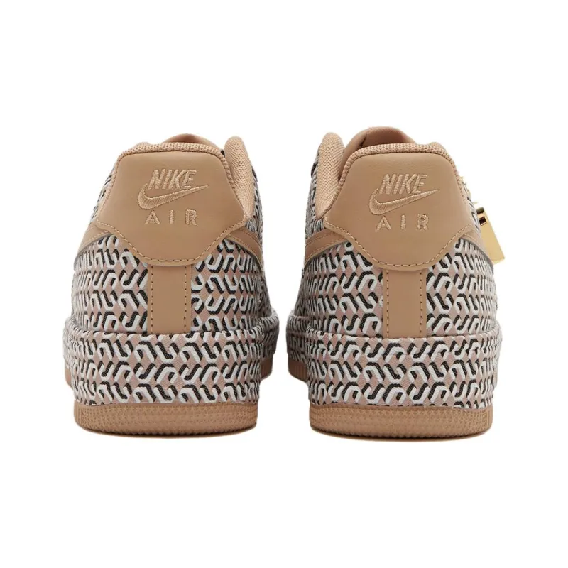 Nike Air Force 1 Low 'United In Victory' Durable Breathable Low-Top Skateboard Shoes Men's Khaki White-3