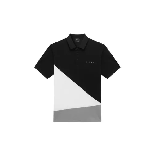 GXG Polo Shirts Men Black/White