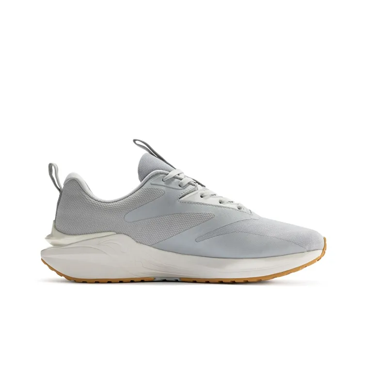 Saucony Coyote Hybrid Cushioning Wear-Resistant Low-Top Running Shoes Men's Gray White-1