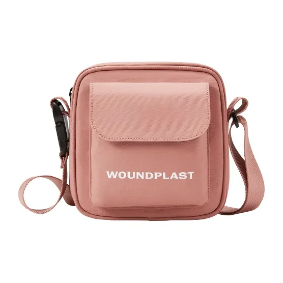 WPT PU Nylon Fabric Small Square Bag Crossbody Bags Small Size Unisex Black/Khaki/White-27