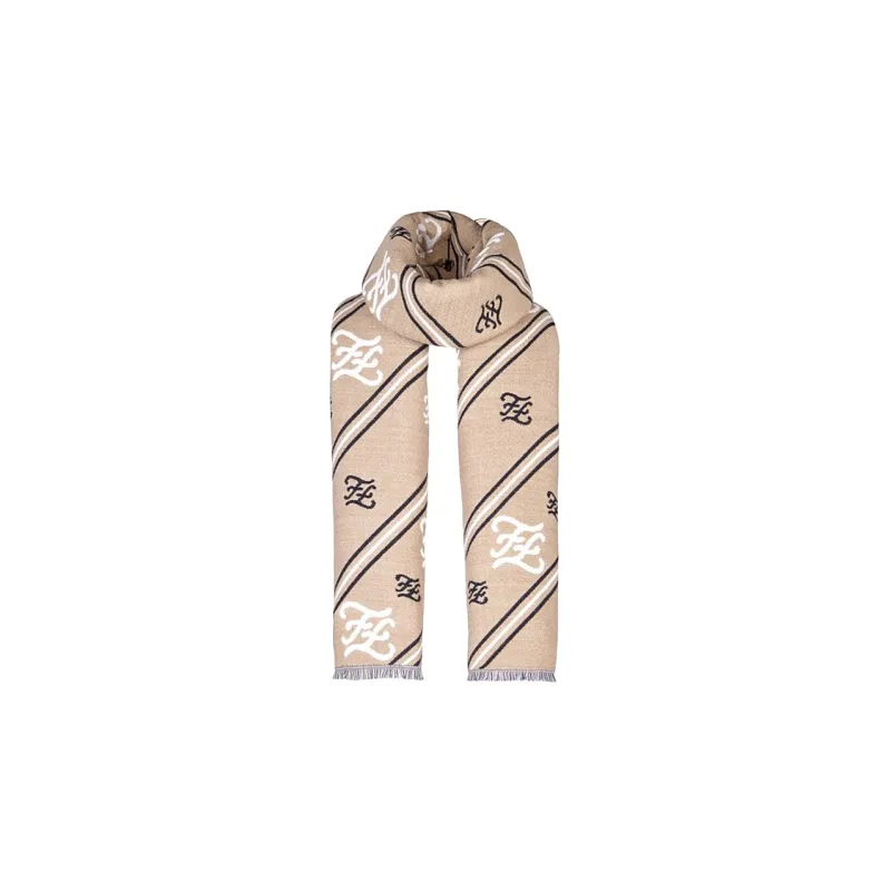 FENDI Knit Scarves Women's Brown-0