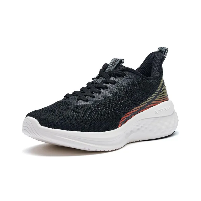 361° Shock Absorbers Slip Resistant, Abrasion Resistant, Breathable Low Top Running Shoes Men's Black-1