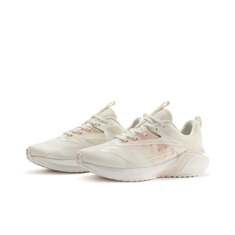 Saucony Coyote Hybrid Low Top Running Shoes Women's White Pink-2
