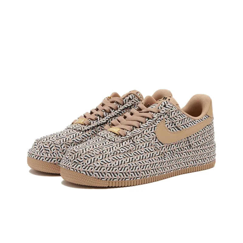 Nike Air Force 1 Low 'United In Victory' Durable Breathable Low-Top Skateboard Shoes Men's Khaki White-1
