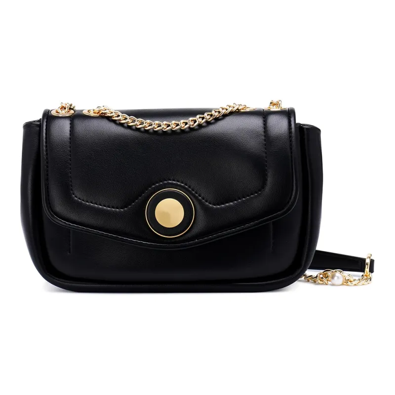 ST&SAT Cow Leather Crossbody Bag, Small Square Bag, Shoulder Bag Medium Size Women's Multicolor-0