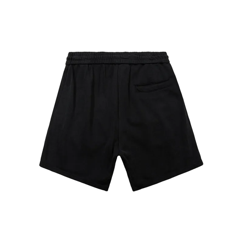 WAYNEXZAVIER Casual Shorts Men Black-1