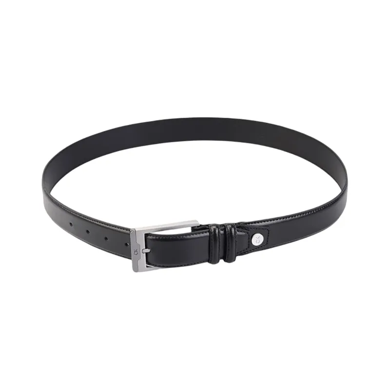 Calvin Klein Leather Belts Men Black-1