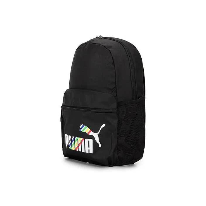 PUMA Fabric Laptop Backpack Regular Unisex Black-0