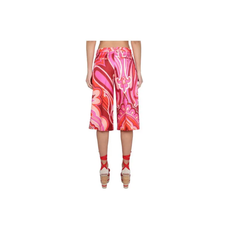 ETRO Graphic Printed Shorts-1