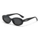 Bright Black Frame with Gray Lens
