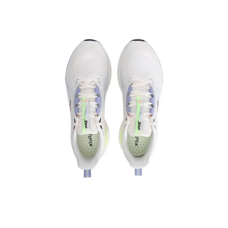 XTEP Shock Absorption Spinning 10.0 Anti Slip And Wear Resistant Breathable Low Top Running Shoes Men's White Purple-2