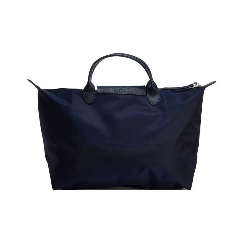 LONGCHAMP Le Pliage Néo Fabric Dumpling Bag Portable Crossbody Bag Shoulder Bag Women's Marine Blue-3