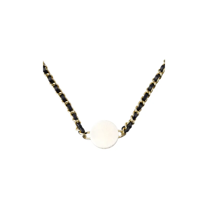 CHANEL Round Cc Logo Chocker-1