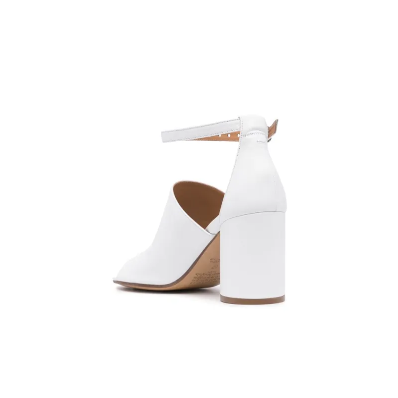 Maison Margiela Tabi Strap Sandals Women's White-3