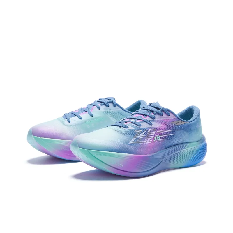QIAODAN F\PB3.0 Cushioning Anti-Slip And Wear-Resistant Low-Top Running Shoes Men's Blue Green Purple-1