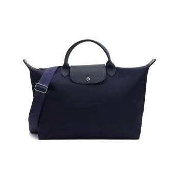 LONGCHAMP Le Pliage Néo Fabric Dumpling Bag Portable Crossbody Bag Shoulder Bag Women's Marine Blue