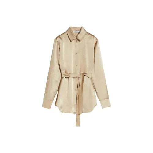 MaxMara Long-Sleeved Dresses Women's Gold