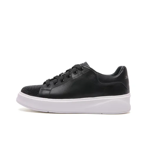 PACO GIL Skateboard Shoes Women's Low-Top Black