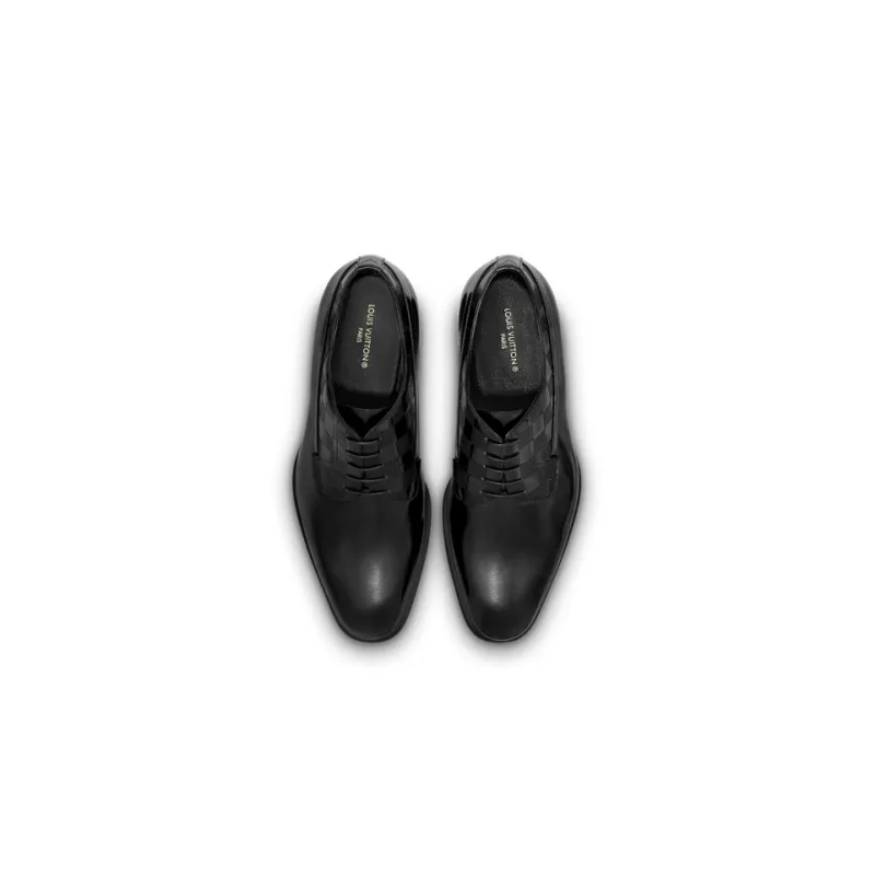 LOUIS VUITTON Derby Shoes 'Black'-2