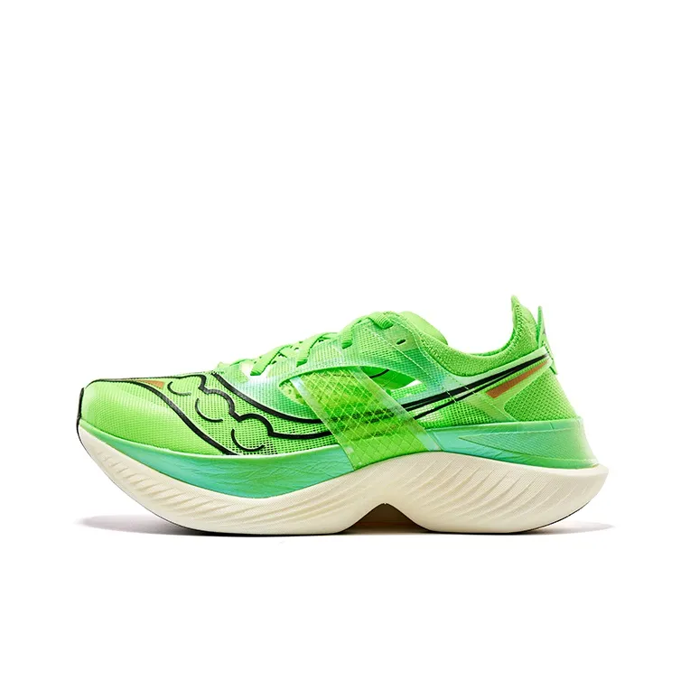 Saucony Endorphin Elite Running Shoes Women's Low Top Green/Black-0