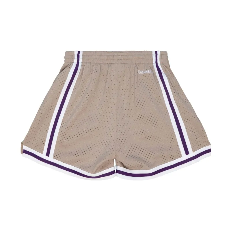Mitchell Ness Casual Shorts Women's Khaki-1