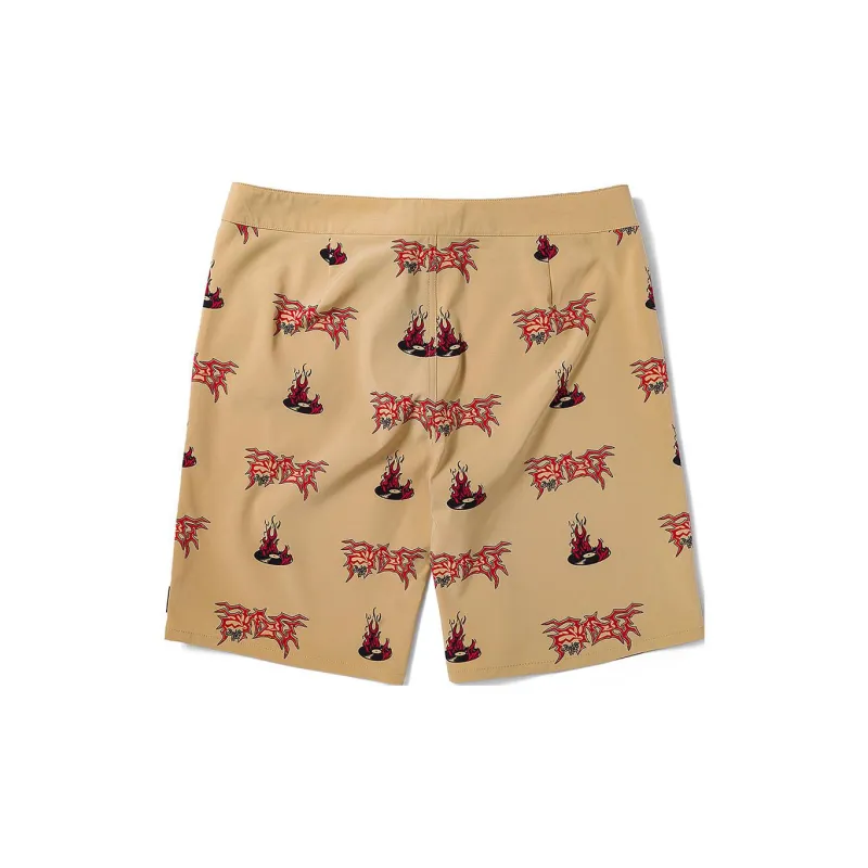 Vans X OTW OKEH Co branded Series Casual Shorts Unisex Khaki-1