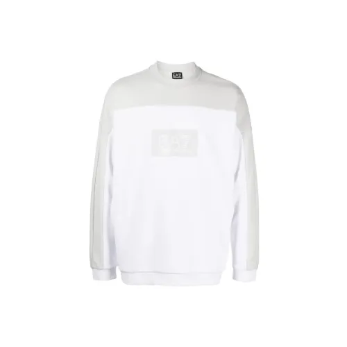 EMPORIO ARMANI EA7 Sweatshirts Men White