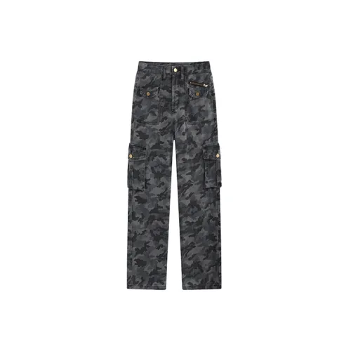 MINCOCROSEPEPPAR Cargo Pants Women's Gray