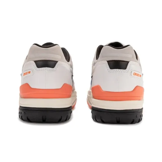 Saucony Cross 90 Anti Slip Wear Resistant Low Top Casual Shoes Unisex White Orange-3
