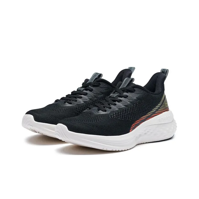 361° Shock Absorbers Slip Resistant, Abrasion Resistant, Breathable Low Top Running Shoes Men's Black-2