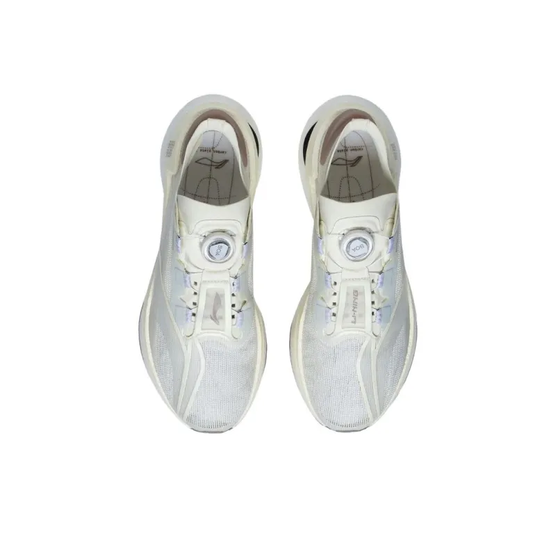 LiNing Absolute Phantom 1.0 Cushioning, Slip Resistant, And Abrasion Resistant Low Top Running Shoes Unisex White Gray-3