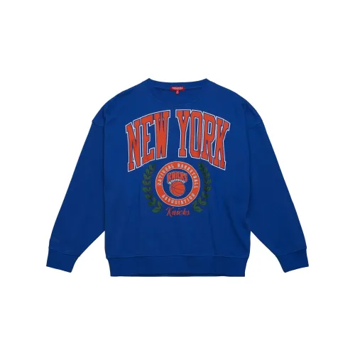 Mitchell Ness Sweatshirts Women's Royal Blue