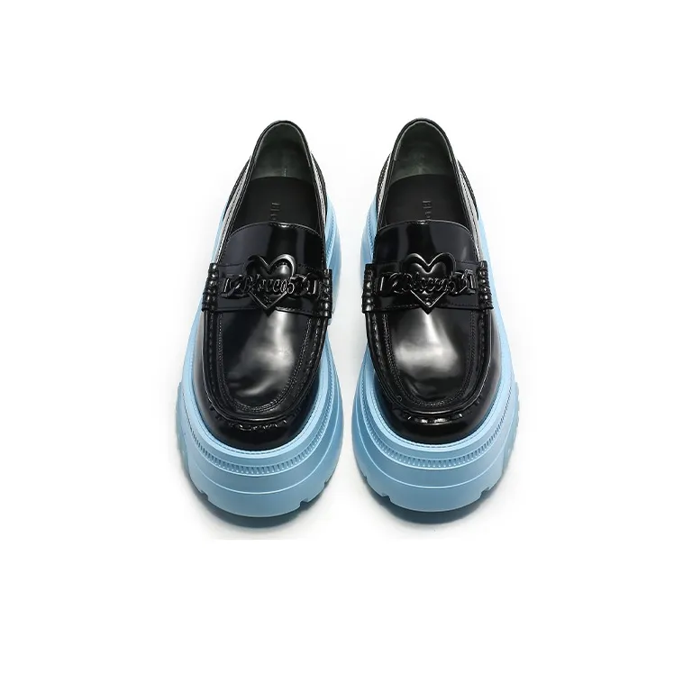 BLOCCO5 Platform Shoes 6.5cm Women's Black Blue-3