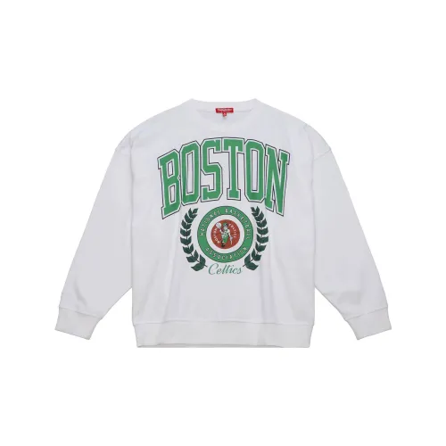 Mitchell Ness Sweatshirts Women's White