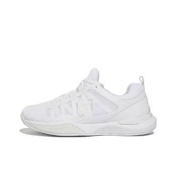 FILA Speed Serve T9us Anti Slip Wear Resistant Mid Top Tennis Shoes Unisex White Korean Style