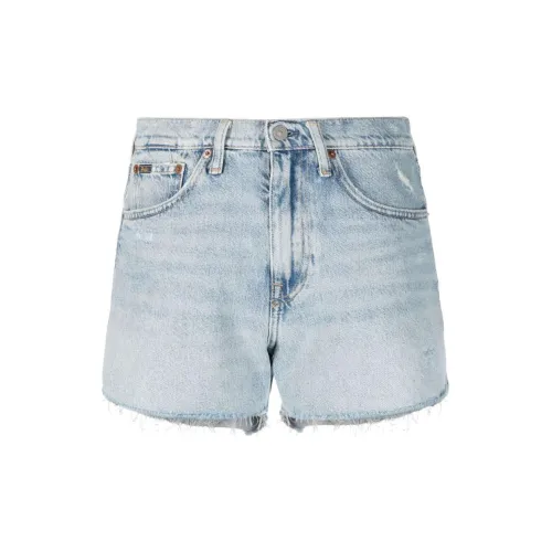 Polo Ralph Lauren High waisted Distressed Denim Shorts