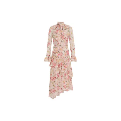 Zimmermann Long-Sleeved Dresses Women's Multicolor