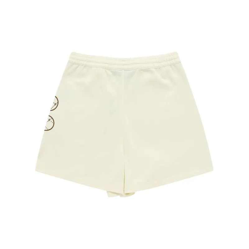FILA FUSION QR Casual Shorts Women's Antique White Imitation-1