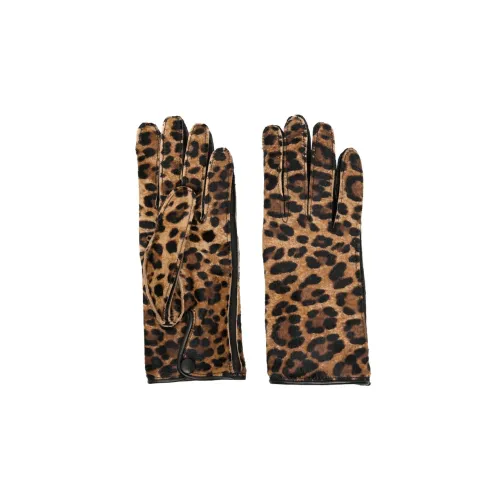 Maison Margiela Signature stitch Logo Pony hair Gloves