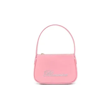 Blumarine Cow Leather Handbag Shoulder Bag Mini Women's Pink