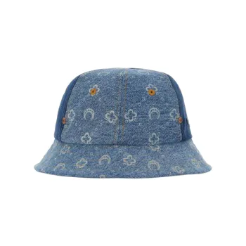 Marine Serre Bucket Hats Women's Blue